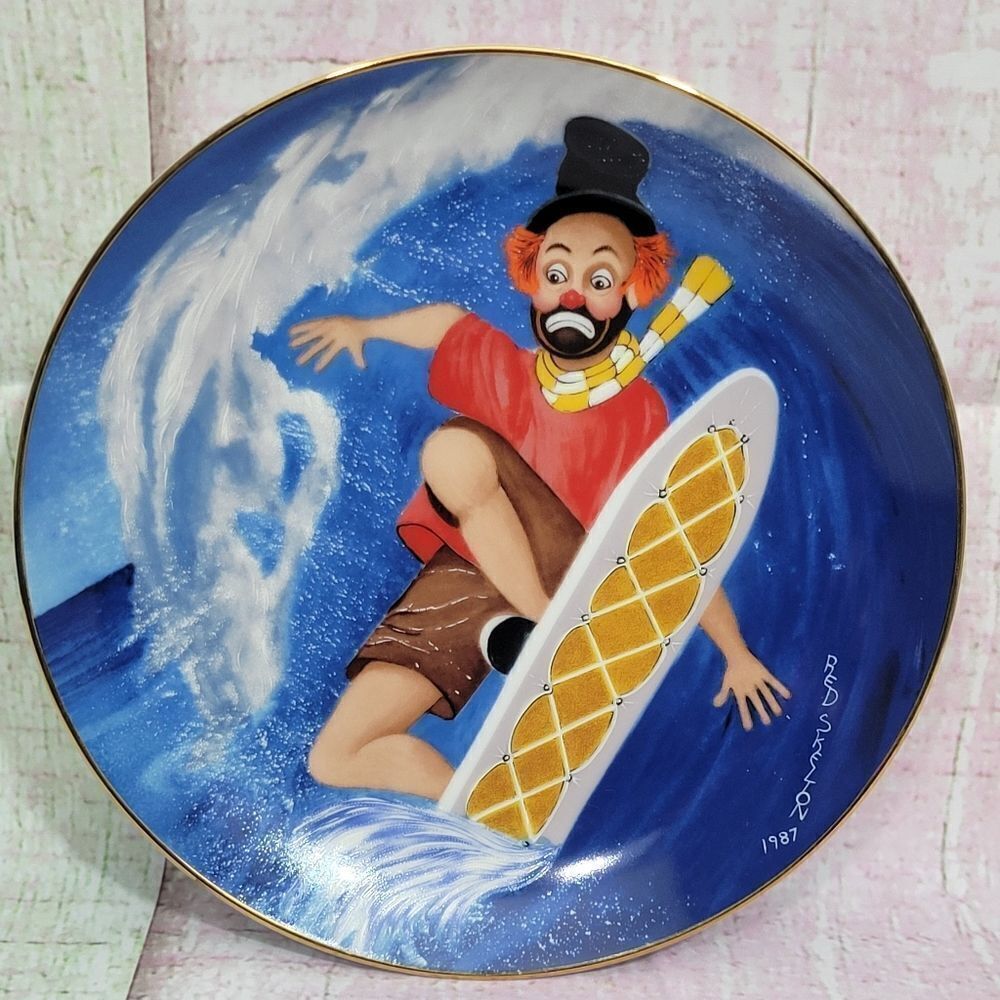 Red Skelton Collectors Plate
